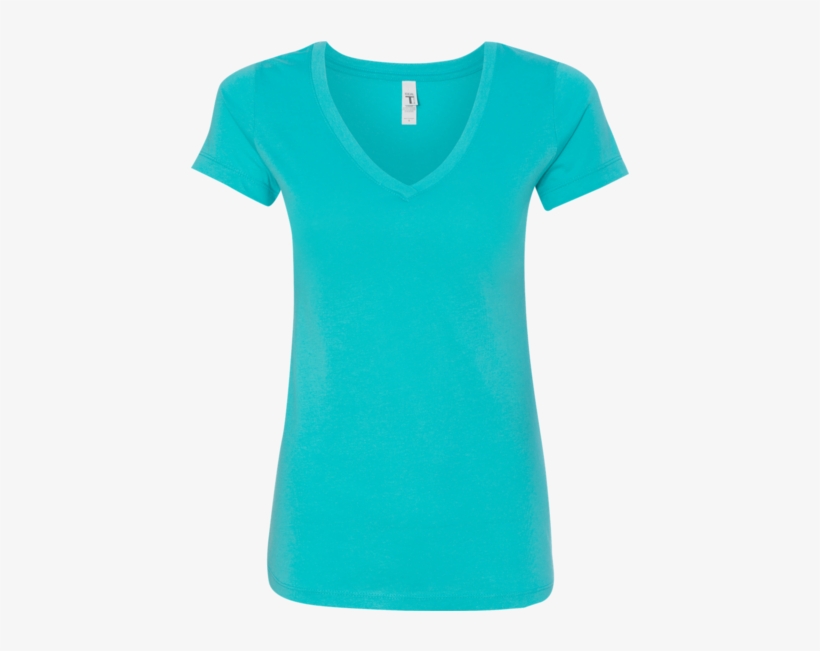 Ladies Thyroid Cancer Hope Love Cure V-neck, transparent png download