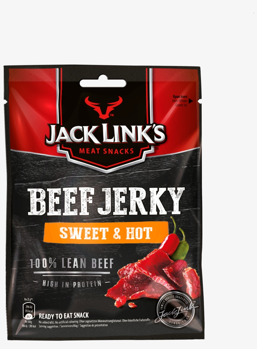 Jack Link's Beef Jerky Sweet, transparent png download
