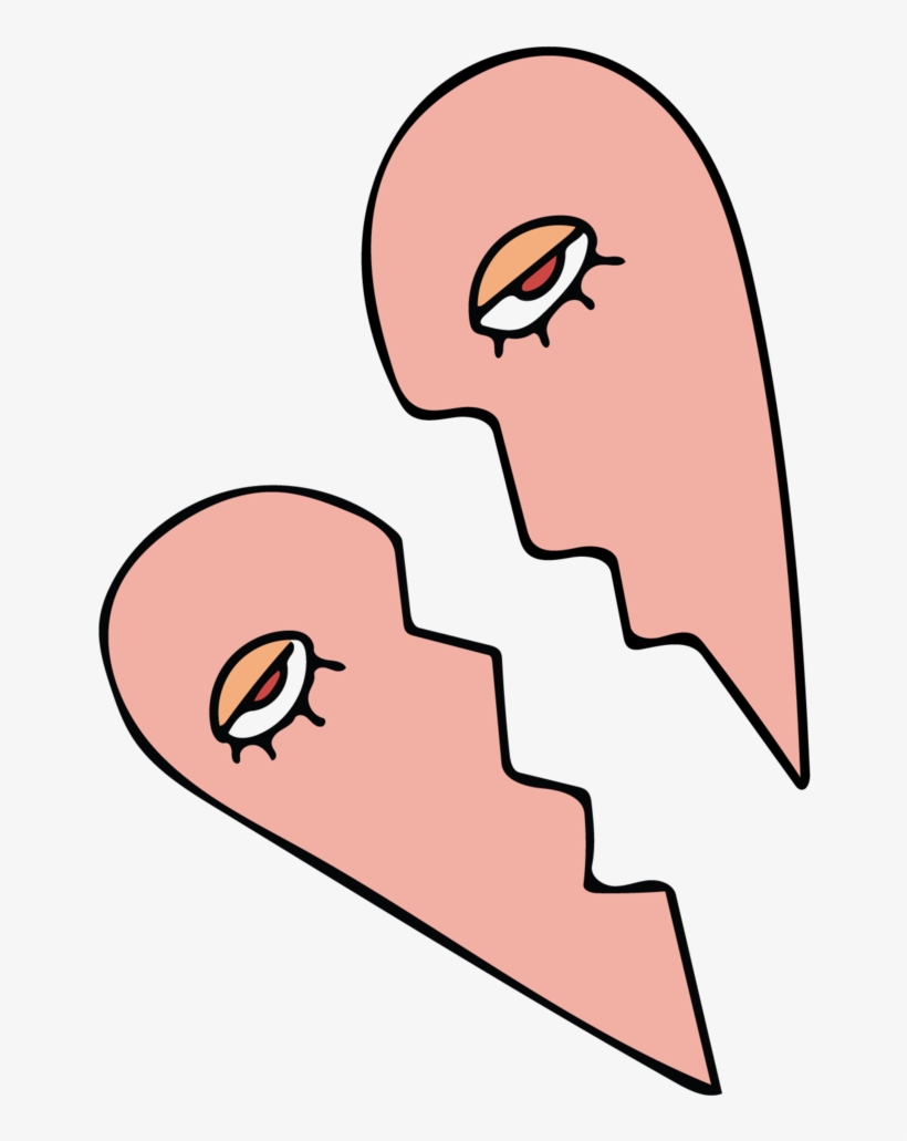 Society6 Artprint Brokenhearted, transparent png download