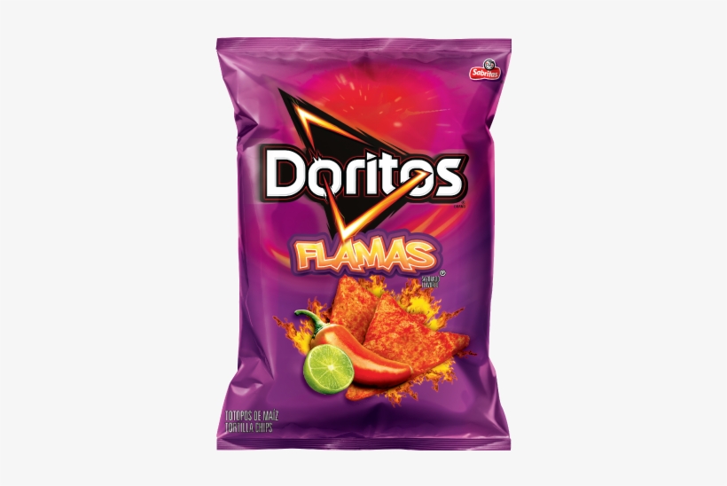 Doritos® Flamas® Flavored Tortilla Chips - Doritos Flamas, transparent png download