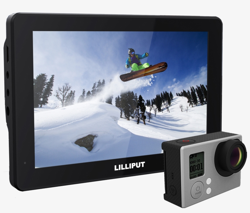 Monitor Gopro, transparent png download