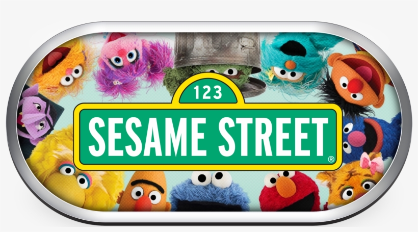 Sesame Street - Sesame Street Sign Edible Image Cake Cupcake Topper, transparent png download