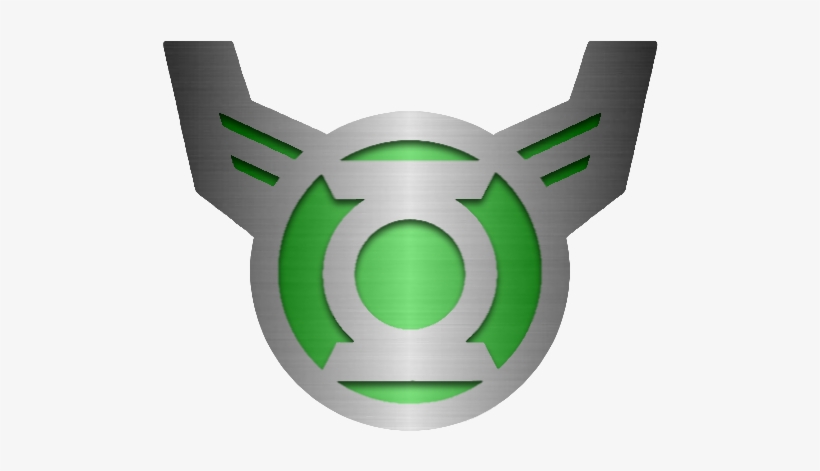 Green Metal Png - Green Lantern Logos Png, transparent png download