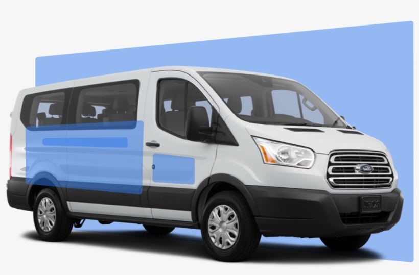 Buses And Vans - Van, transparent png download