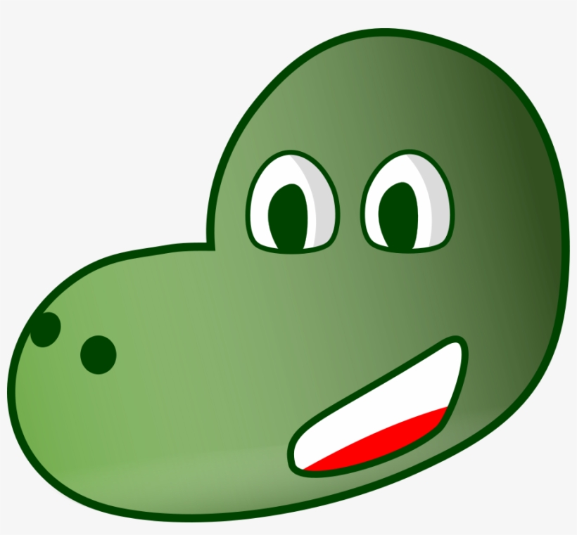 Dinosaur Head Clipart Image - Dinosaur Head Clip Art, transparent png download