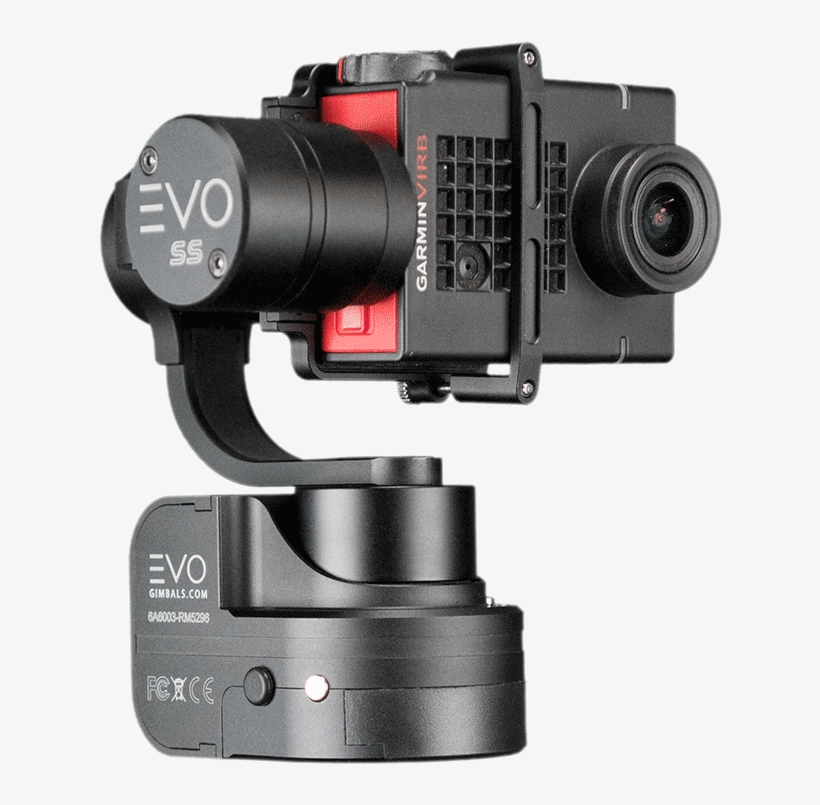 Evo Ss Wearable 3 Axis Gimbal Iwth Garmin Virb - Evo Ss Gopro Chest Gimbal | Wearable Gopro Gimbal Chest, transparent png download