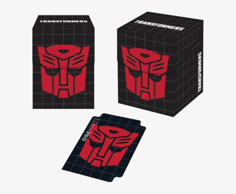 Ultra Pro Deck Box-transformers Autobot Symbol - Transformers, transparent png download