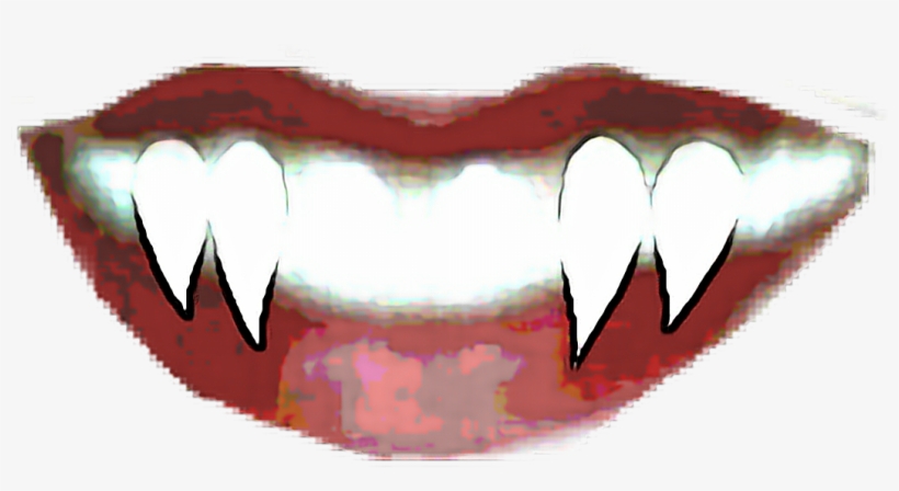 Vamp Teeth Gothic Report Abuse, transparent png download