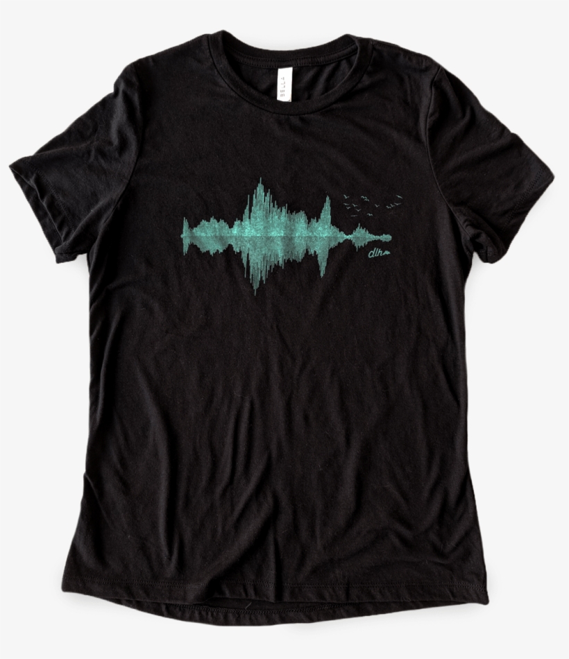 Sound Waves - Active Shirt, transparent png download
