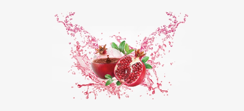 Pomegranate Juice Png Clip Black And White Stock - Pomegranate Png, transparent png download