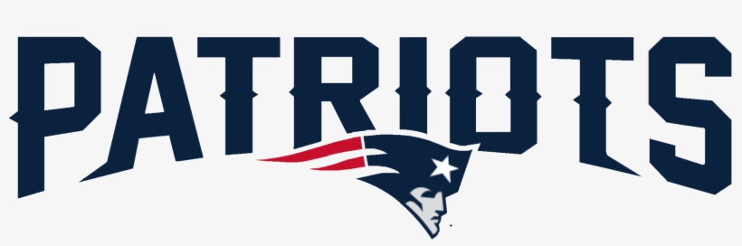 Patriots Nfl Png - New England Patriots Wordmark, transparent png download