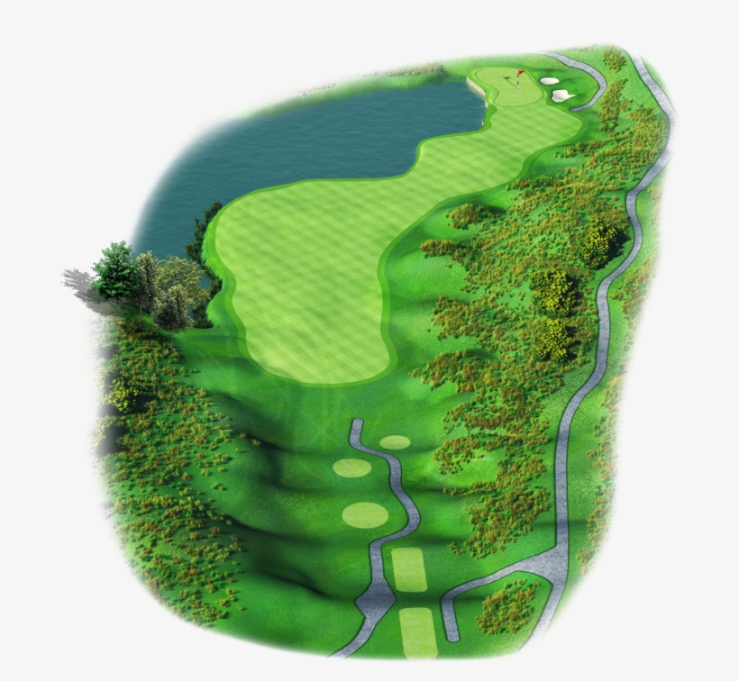 1 - Le Golf National Course Map, transparent png download