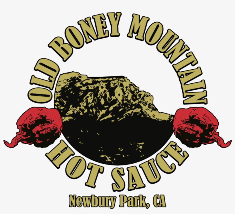 Old Boney Mountain Hot Sauce Color Logo - Logo, transparent png download