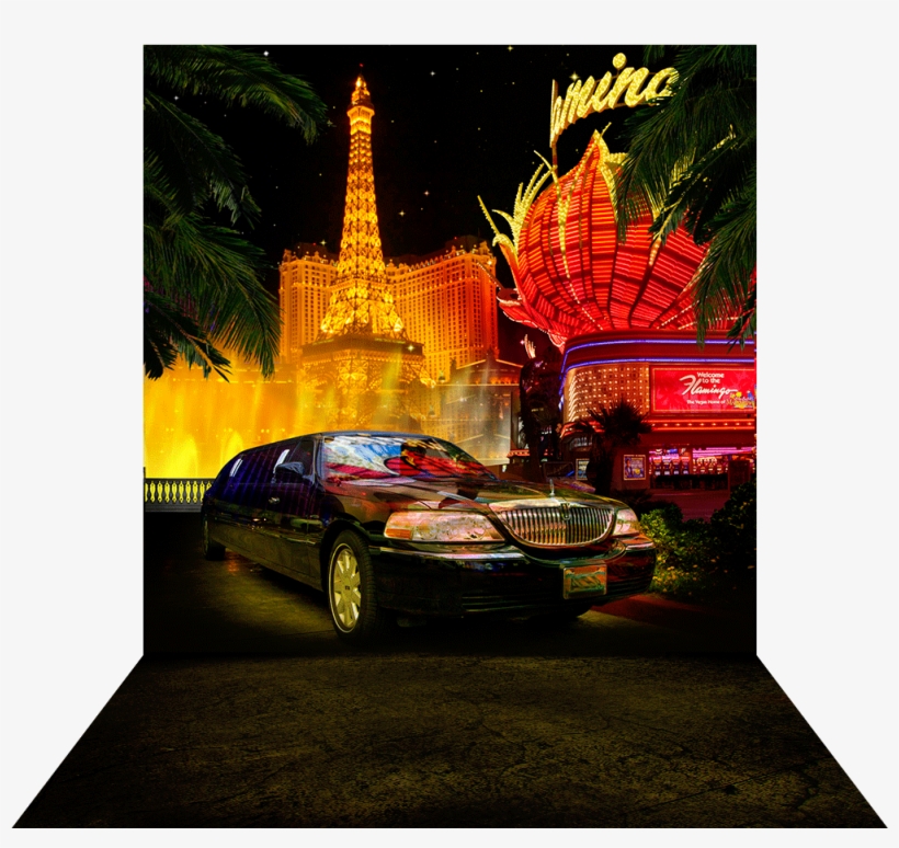 Las Vegas Nights Without Sign - Paris Hotel And Casino, transparent png download