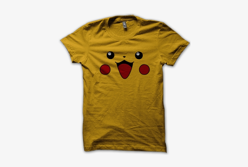 Wear This Amazingly Cute Pikachu T Shirt And Get Ready - Mockup, transparent png download
