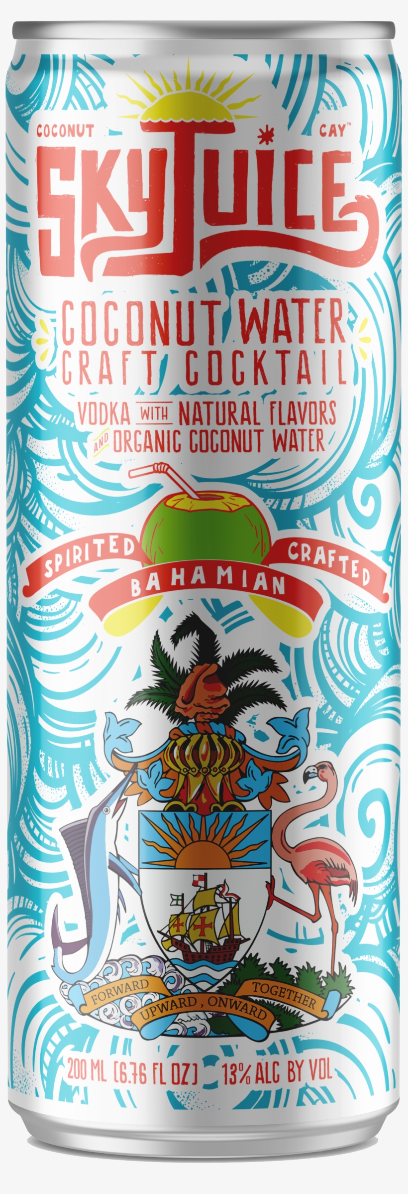 Skyjuice Can Front - Sky Juice, transparent png download