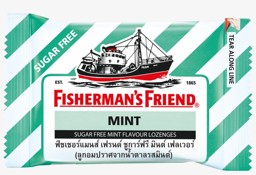 Mint Sugar Free - Fisherman's Friend Mint, transparent png download