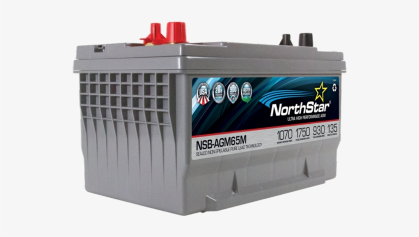 Northstar Pure Lead Batteries - Northstar Group Size 34/78 Agm Battery, transparent png download