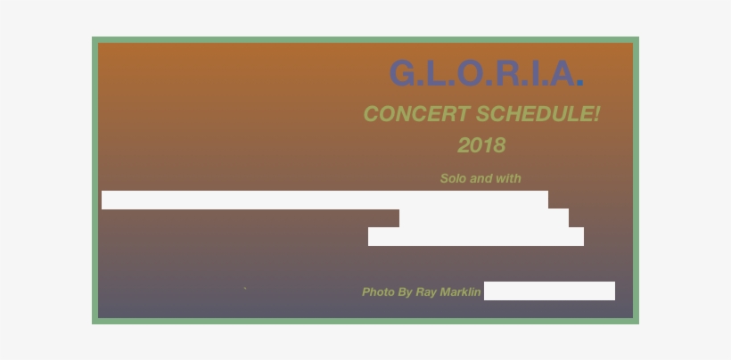 Gloria Concert, transparent png download