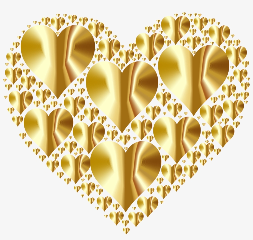 Hearts In Heart Rejuvenated 4 No Background Clipart - Wallpaper, transparent png download