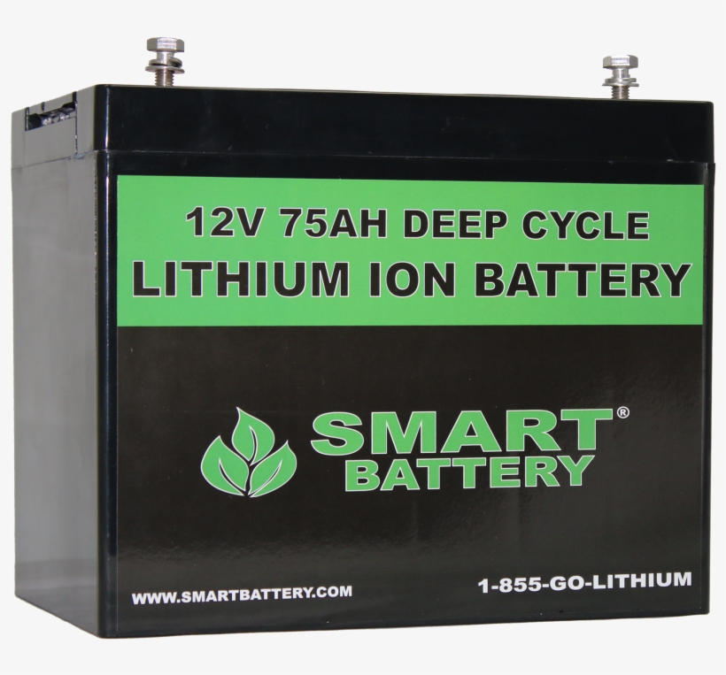 12v 75ah Lithium Ion Battery - Batterie Lithium 12v 75ah, transparent png download