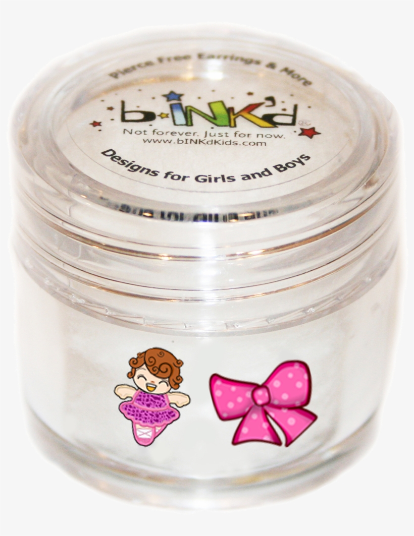 Bink'd® Sophia Dancing Ballerina Pink Bow Jar - Football, transparent png download