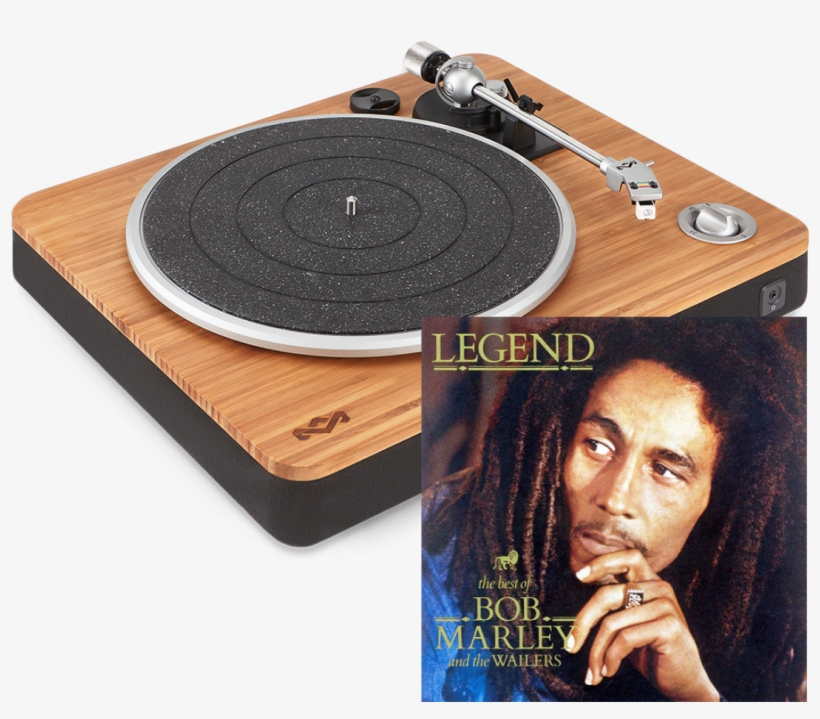 Stir It Up Turntable Album Bundle - House Of Marley Stir It Up Signature Black, transparent png download