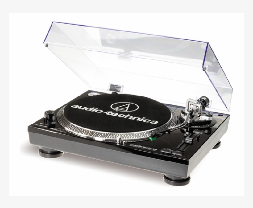Audio Technica At-lp120usbhc Black Turntable - Audio-technica At-lp120-usb Turntable - Black, transparent png download