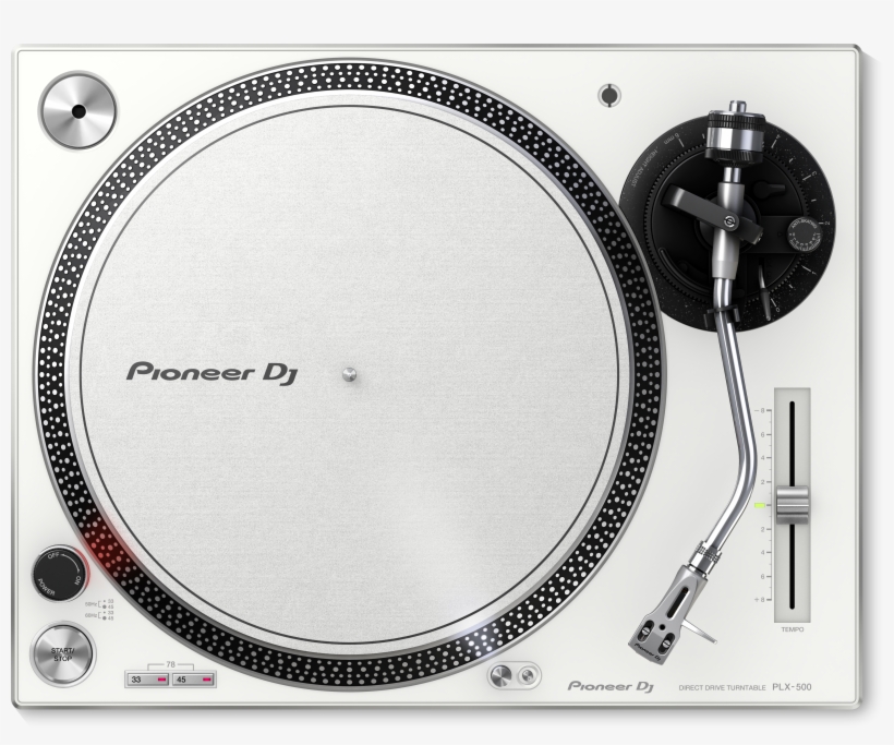 Pioneer Plx-500 Direct Drive Turntable, White, transparent png download