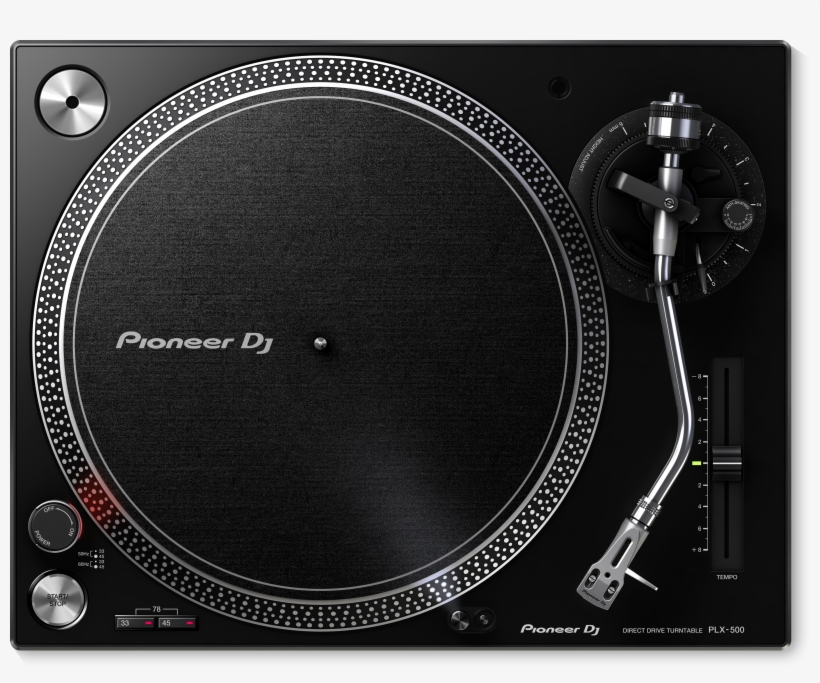Dj Turntable Pioneer Dj Plx-500-k Direct Drive, transparent png download