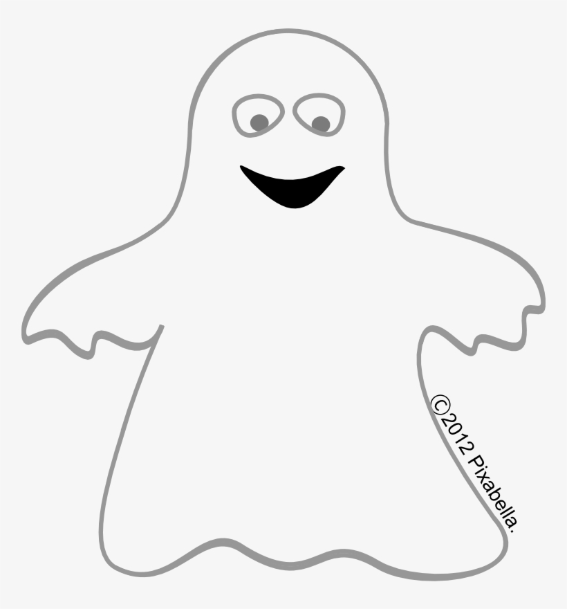 2013 - Halloween Ghost Cut Outs, transparent png download