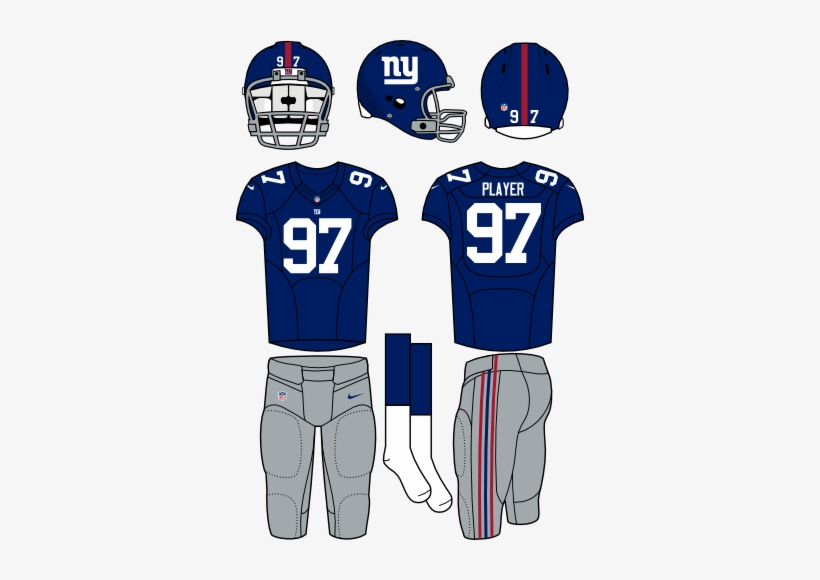 New York Giants - New York Jets Home Uniform, transparent png download