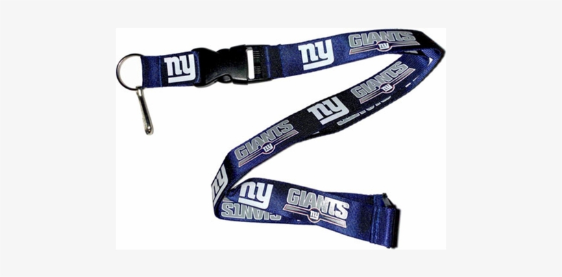 Nfl New York Giants Aminco Team Lanyard - New York Giants Lanyard - Blue, transparent png download