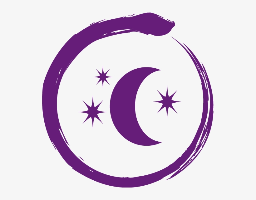 Ouroboros Clipart Circle - Purple Ouroboros, transparent png download