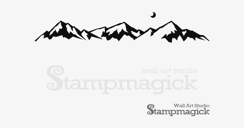 Paint Mountain On Wall, transparent png download