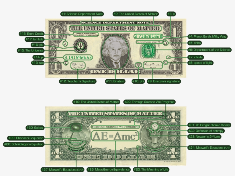 Versatile - Einstein Dollar, transparent png download