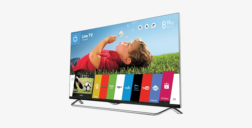 The Original Man Cave Centerpiece, The Tv Is Usually - Lg 43lh602v, transparent png download