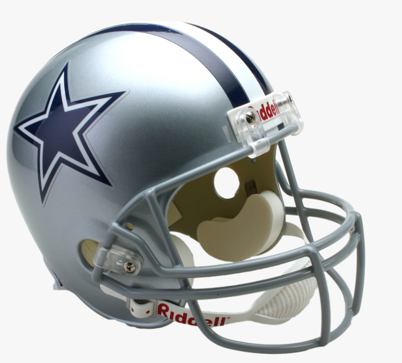 Dallas Full Size Replica - Riddell Dallas Cowboys Deluxe Replica Helmet, transparent png download