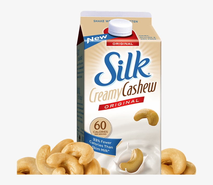 About Cashew Beverages - Silk Creamy Cashew Original, transparent png download