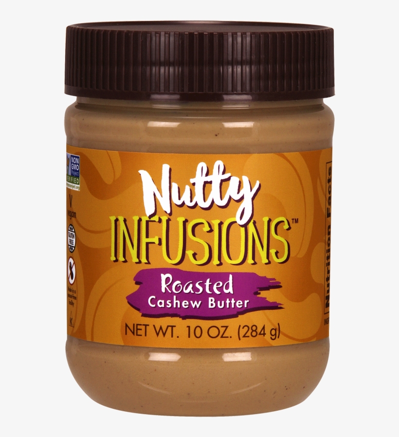 Nutty Infusions™ Cashew Butter, Roasted - Ellyndale Organics Nutty Infusions Roasted Cashew Butter, transparent png download