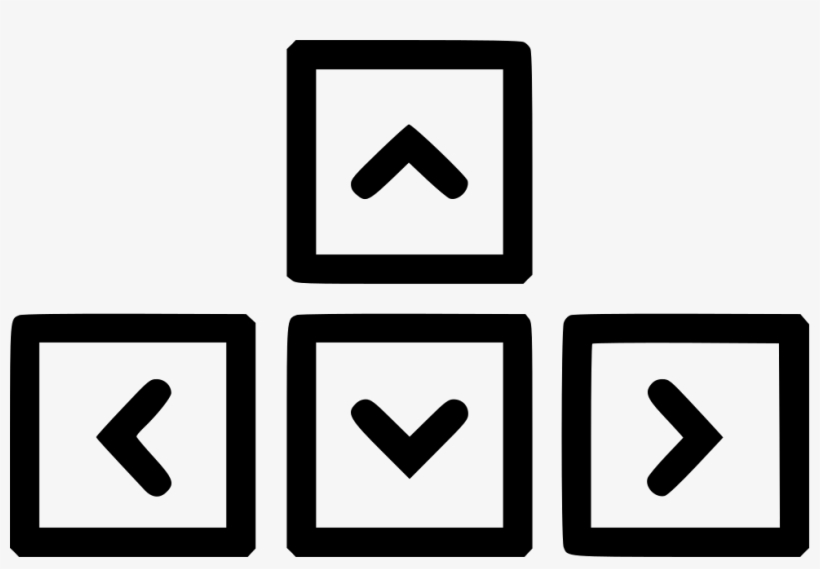 Keys Key Controller Arrows Gamepad Joypad Comments - Controller Arrow Png, transparent png download