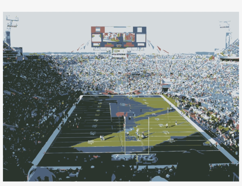 Stadium Clipart Super Bowl Soccer-specific Stadium - Super Bowl, transparent png download