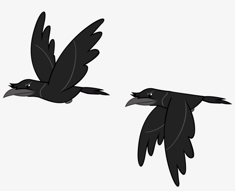 Andoanimalia, Bird, Crow, Duo, Family Appreciation - Crows, transparent png download