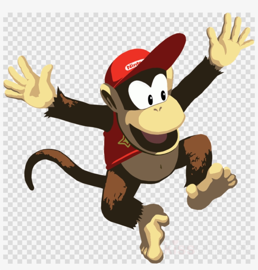 Download Diddy Kong Cartoon Clipart Donkey Kong Country, transparent png download