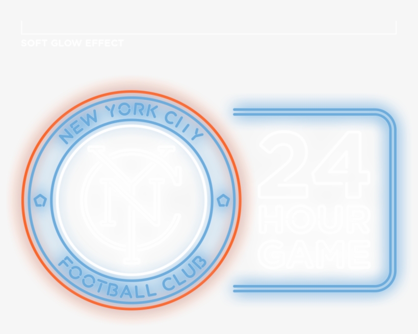 Nycfc 24 Hour Logo, transparent png download