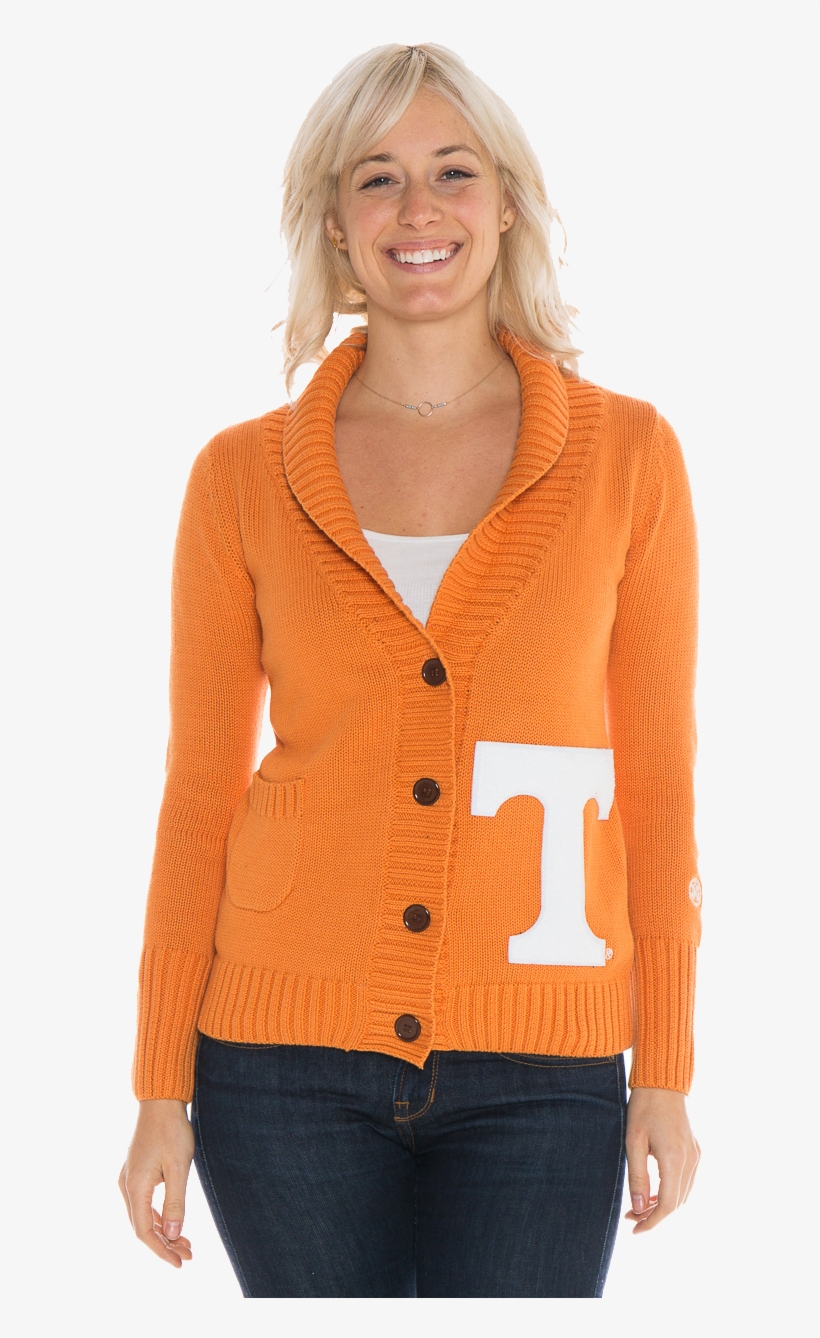 University Of Tennessee Vols Women's Letterman Cardigan, transparent png download