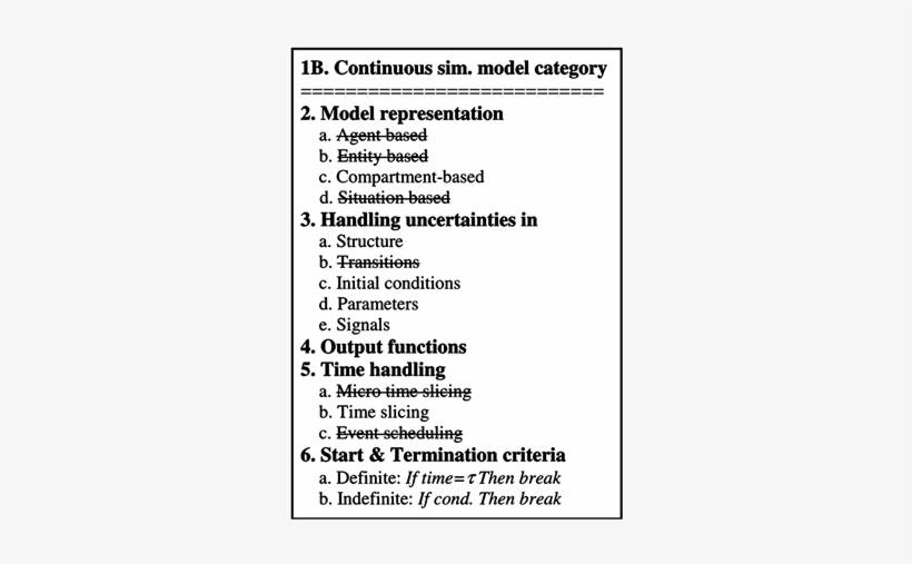 For The Continuous Simulation Model, A Number Of Options, transparent png download