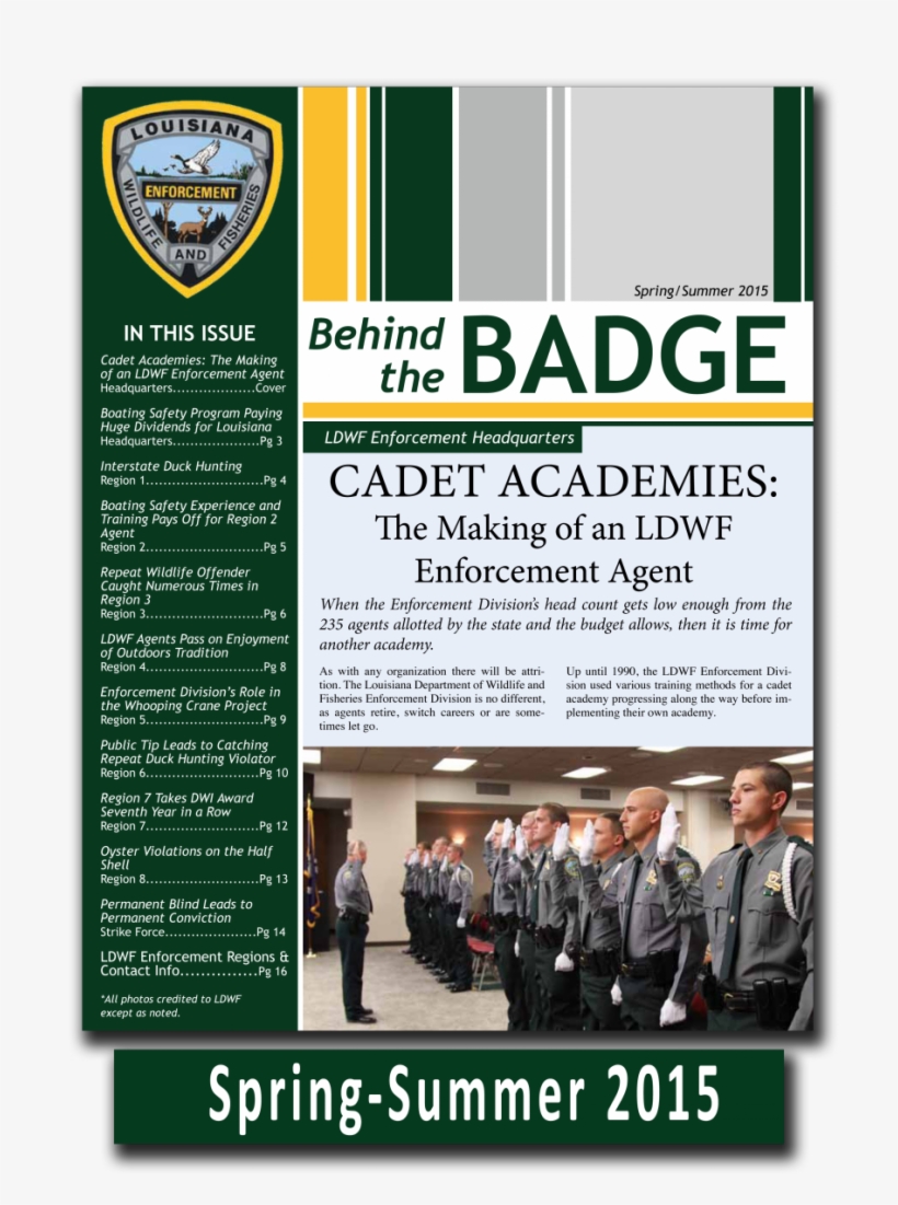 Behind The Badge Newsletter, transparent png download