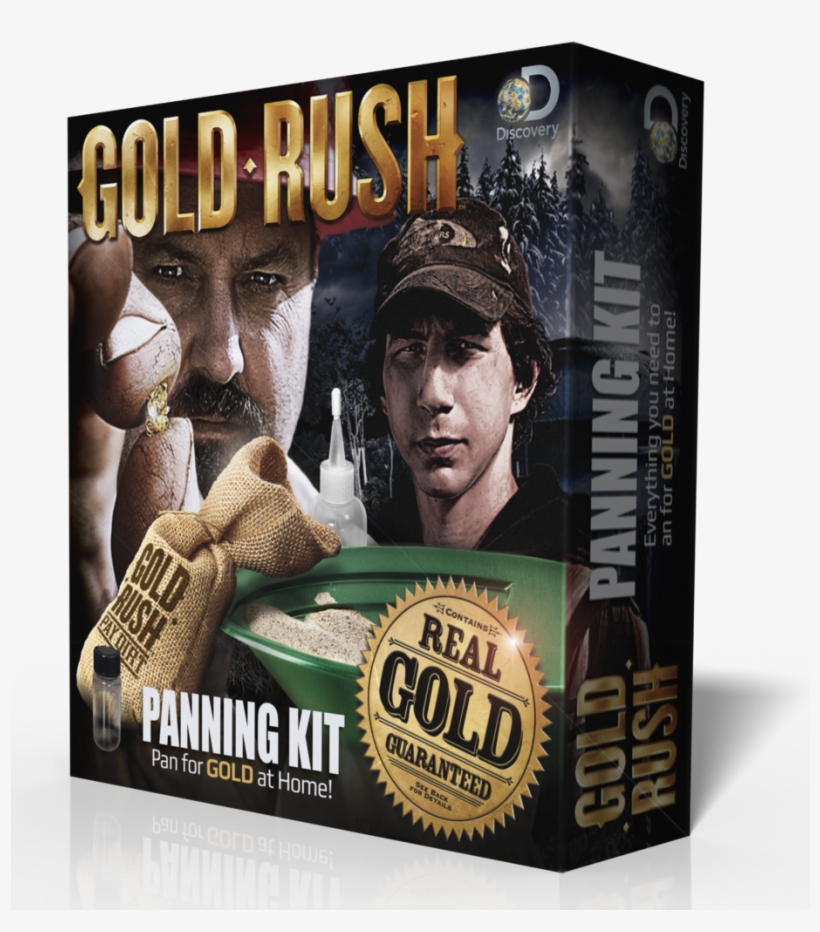 Gold Rush Panning Kit Box, transparent png download