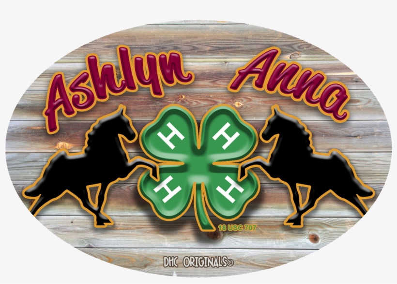 Dhc 4-h Horse Stickers, transparent png download